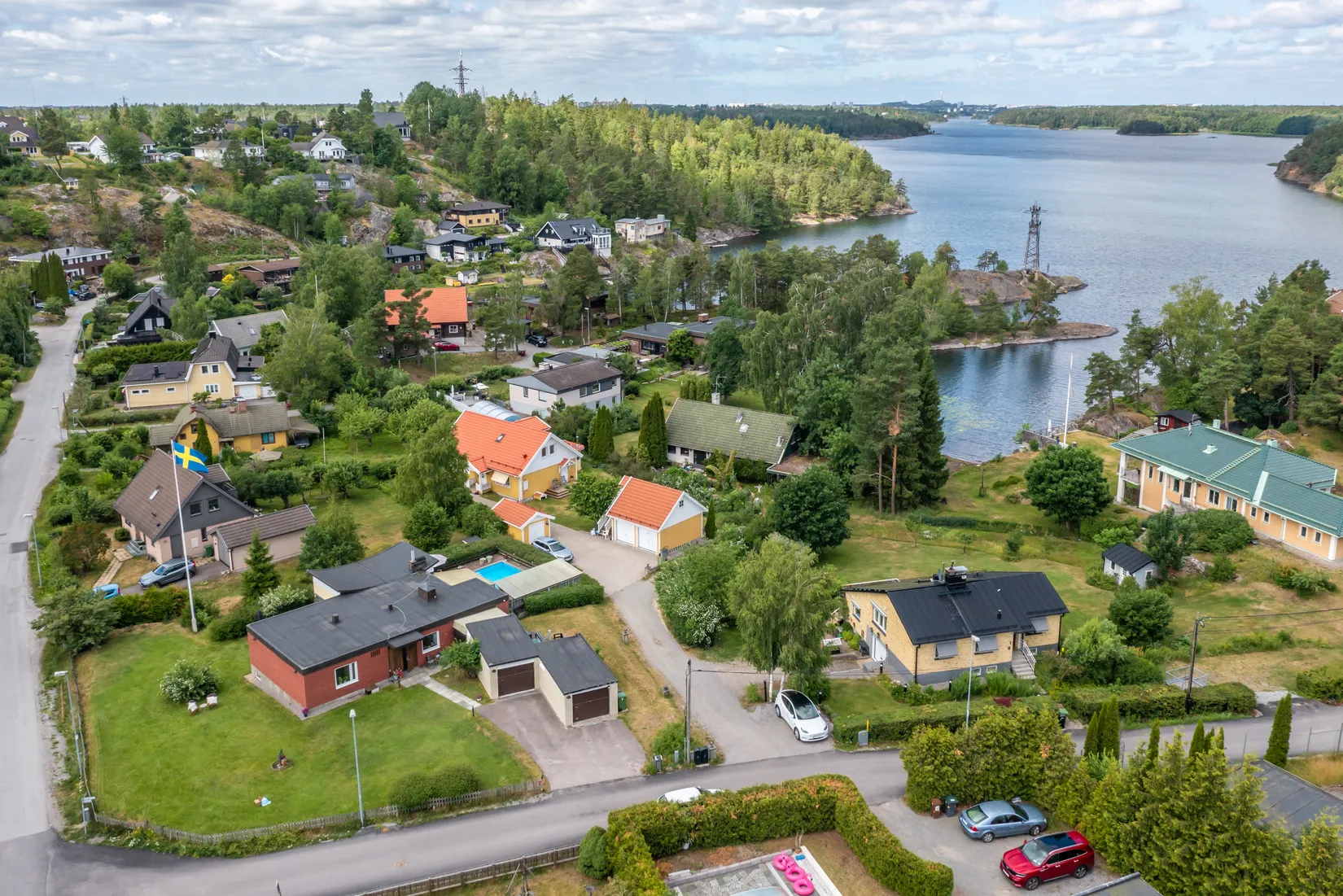 Villa, Berganäsvägen 15A, Fornudden, Tyresö