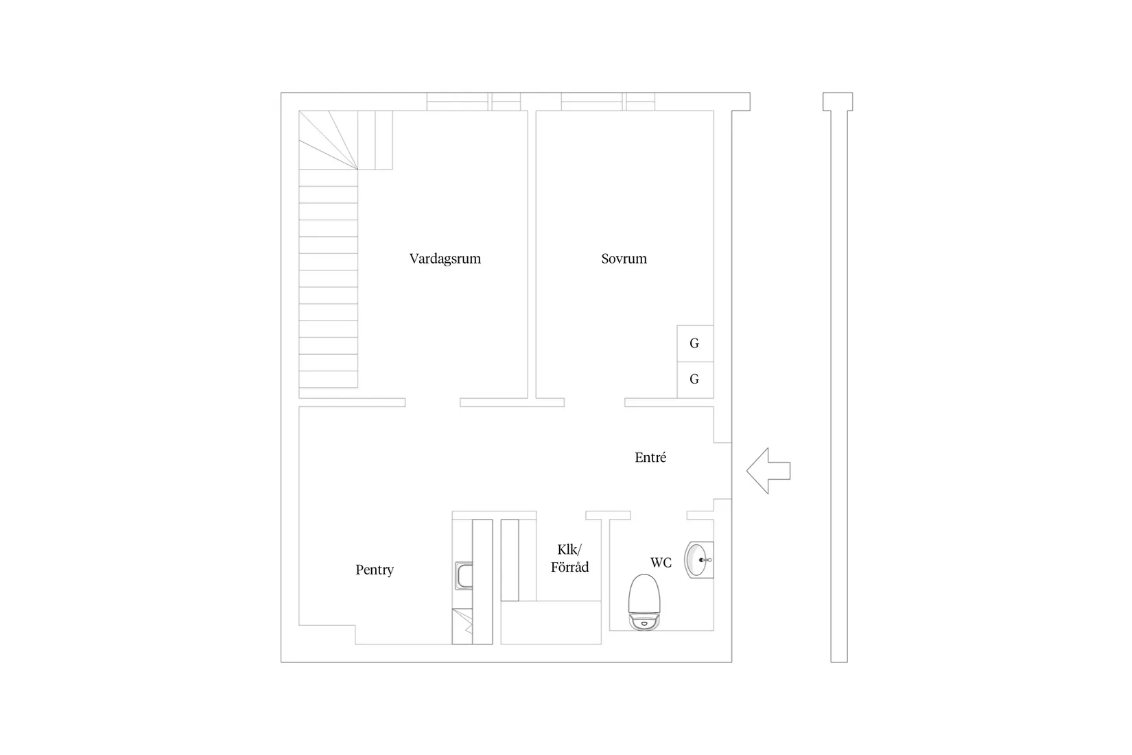 Bostadsrätt, Barken Storegrunds gata 16, Sannegårdshamnen, Göteborg