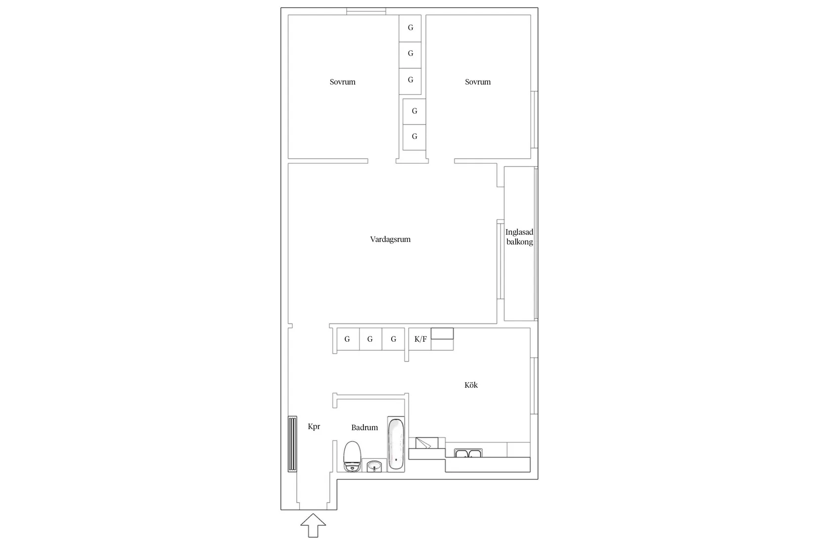 Bostadsrätt, Rödkullastigen 7B, Almhög, Malmö