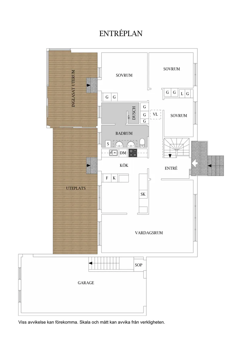 Villa, Kornlyckegränd 6, Kvibille, Halmstad