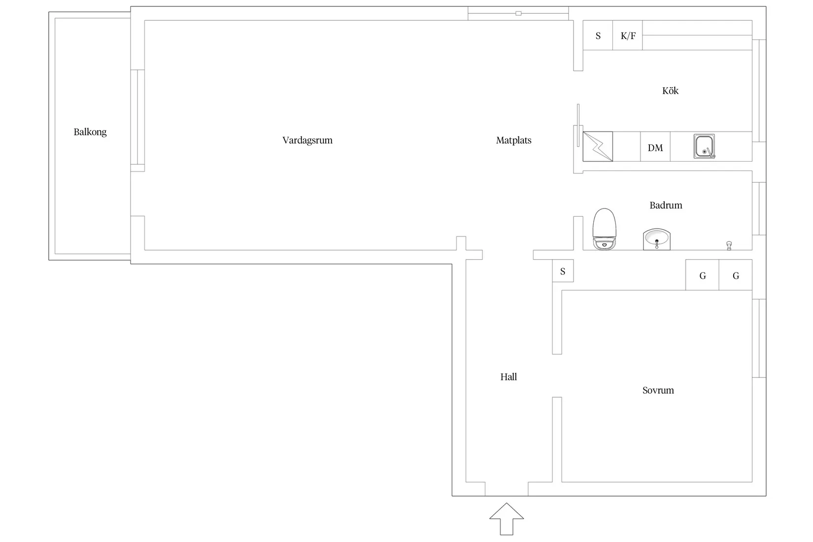 Bostadsrätt, Göteborgsvägen 72B, Surte, Ale