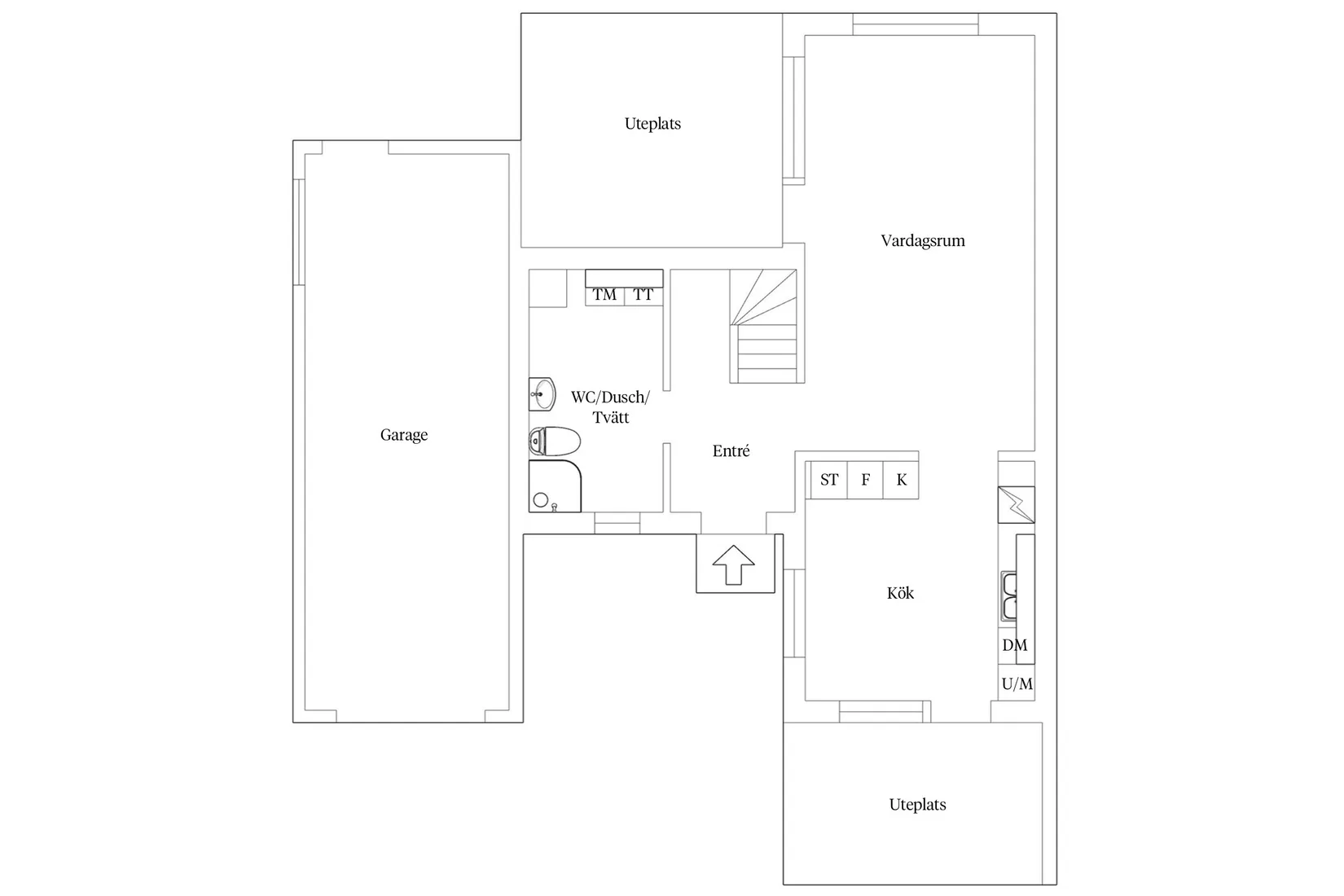 Bostadsrätt, Radhus, Balladgatan 3, Hestra, Borås