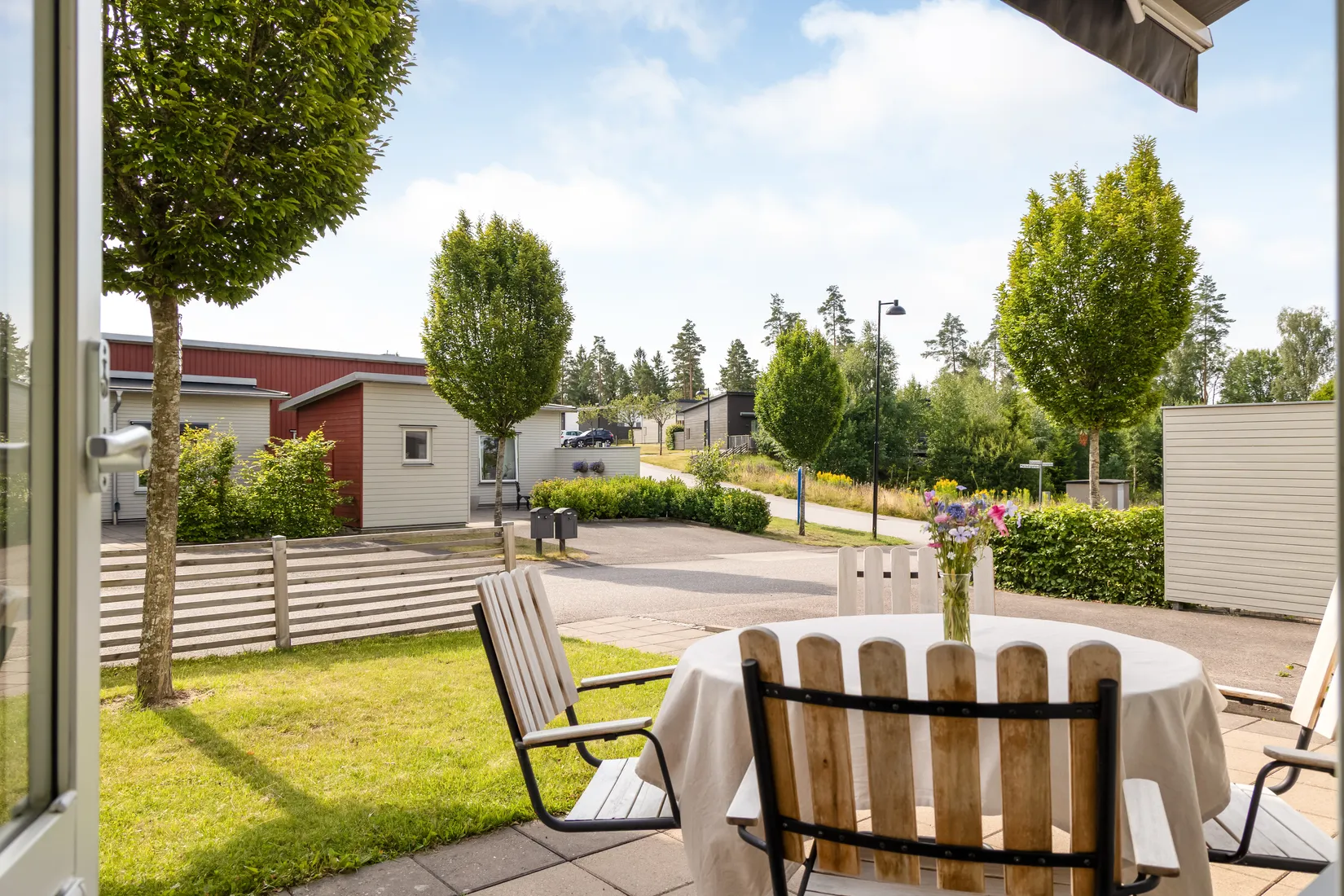 Radhus, Balladgatan 3, Hestra, Borås