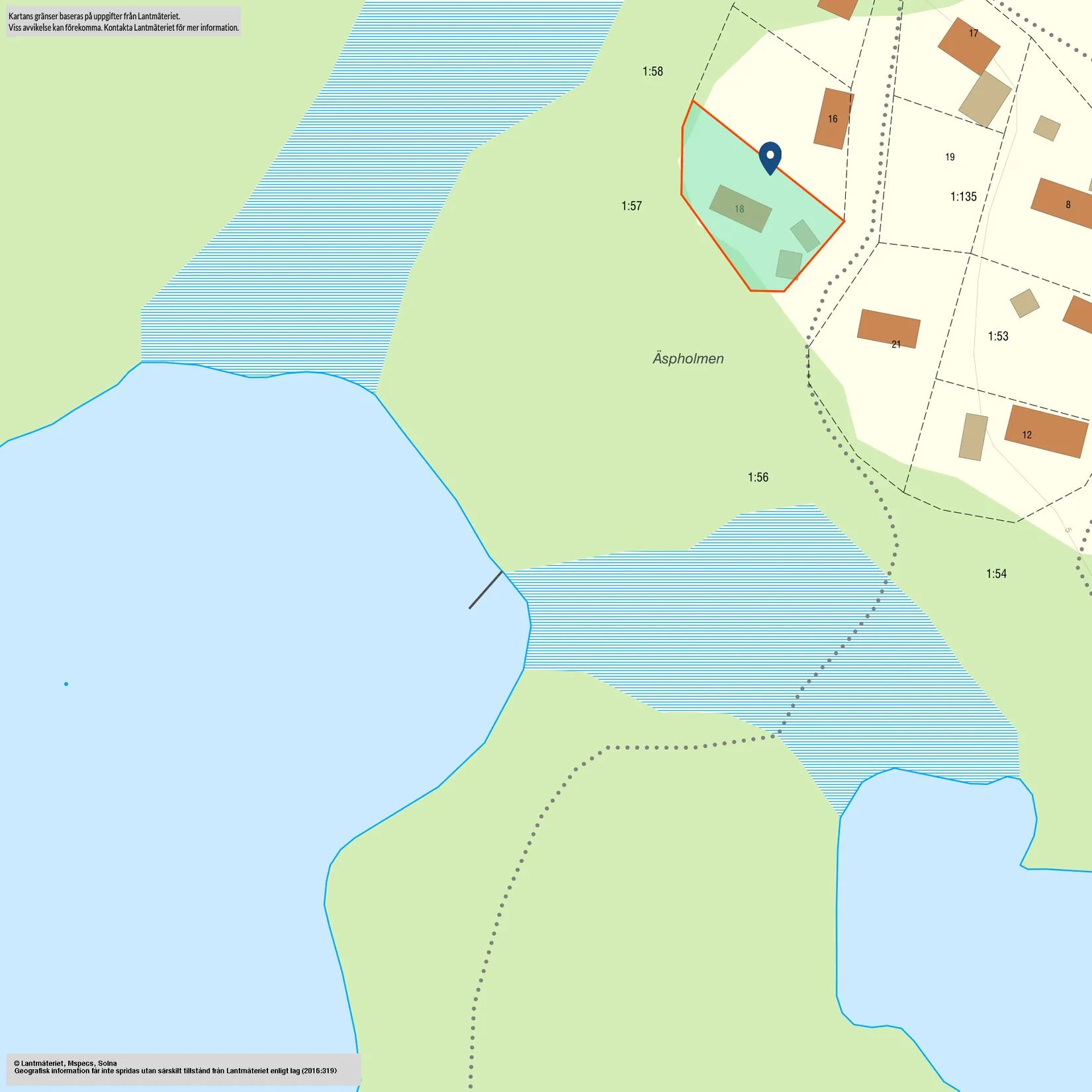 Fritidshus, Äspholmen 18, Frötuna - Spillersboda, Norrtälje