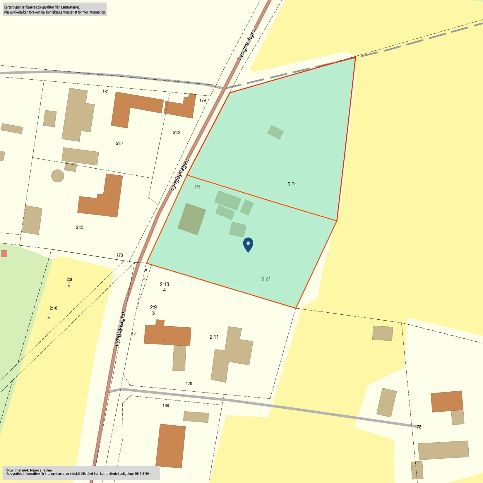 Villa, Lyngbyvägen 176, Kristianstad