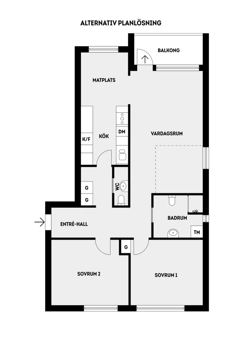 Bostadsrätt, Marknadsvägen 191, Täby Centrum, Täby