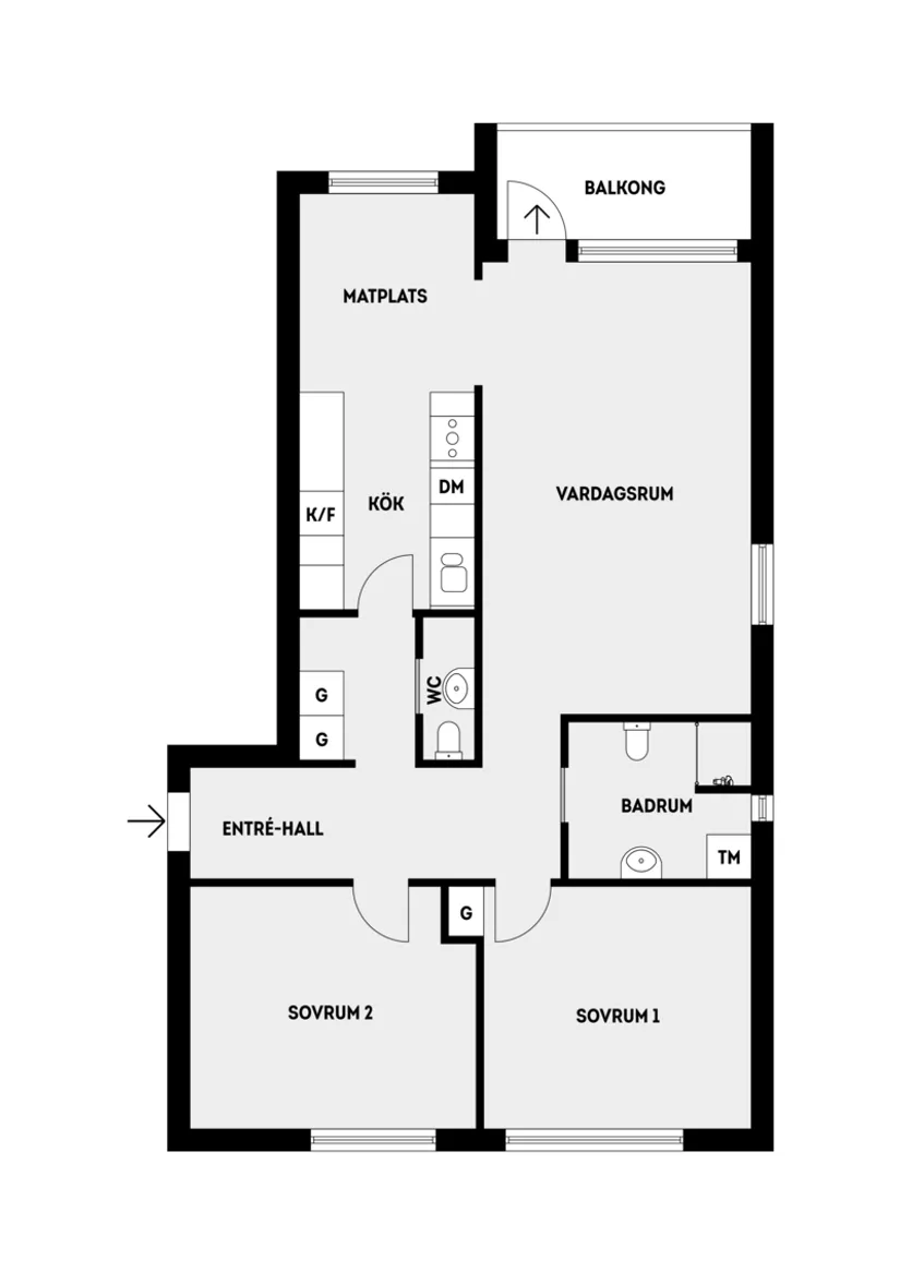 Bostadsrätt, Marknadsvägen 191, Täby Centrum, Täby