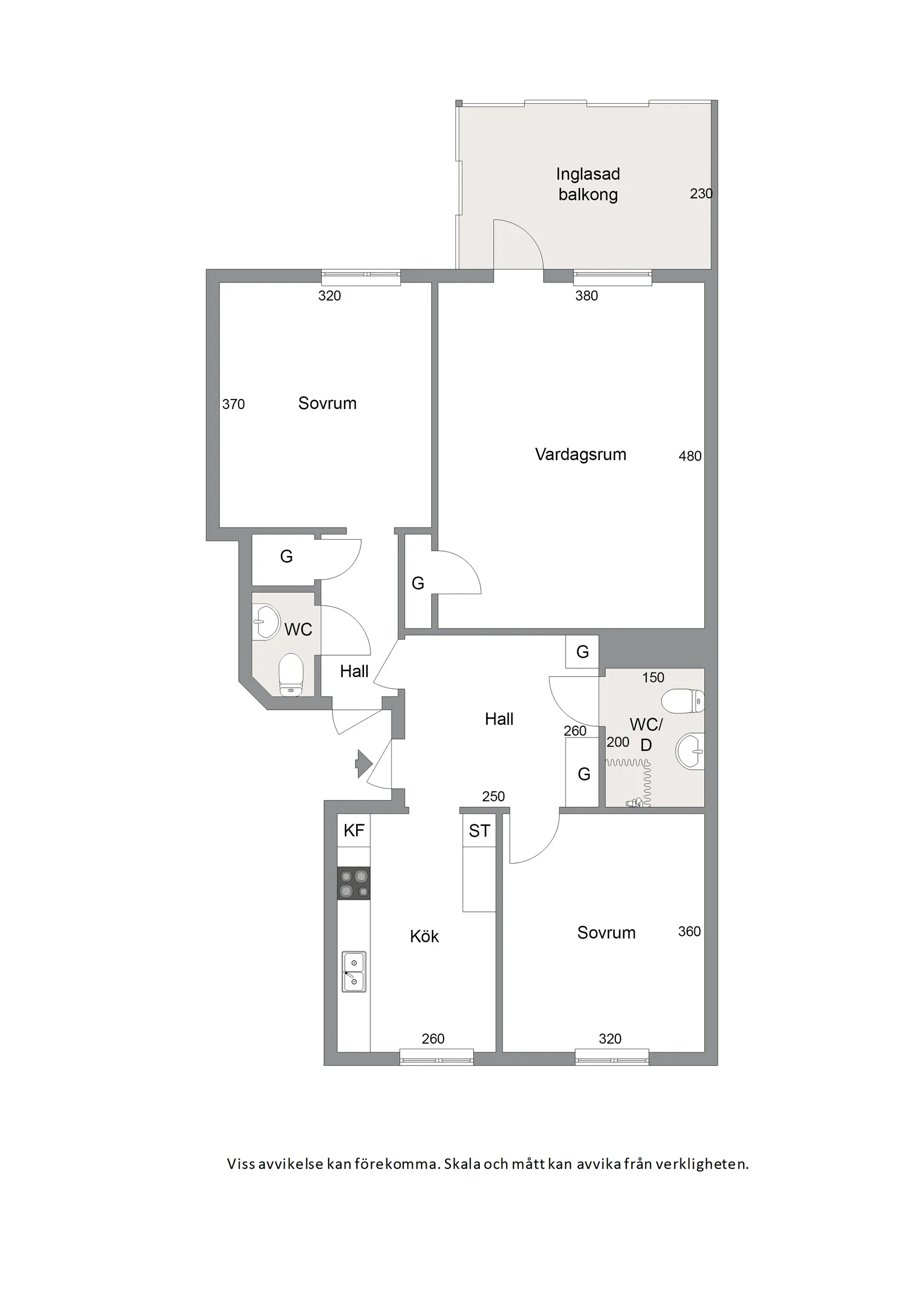 Bostadsrätt, Parkgatan 8B, Söder, Uddevalla