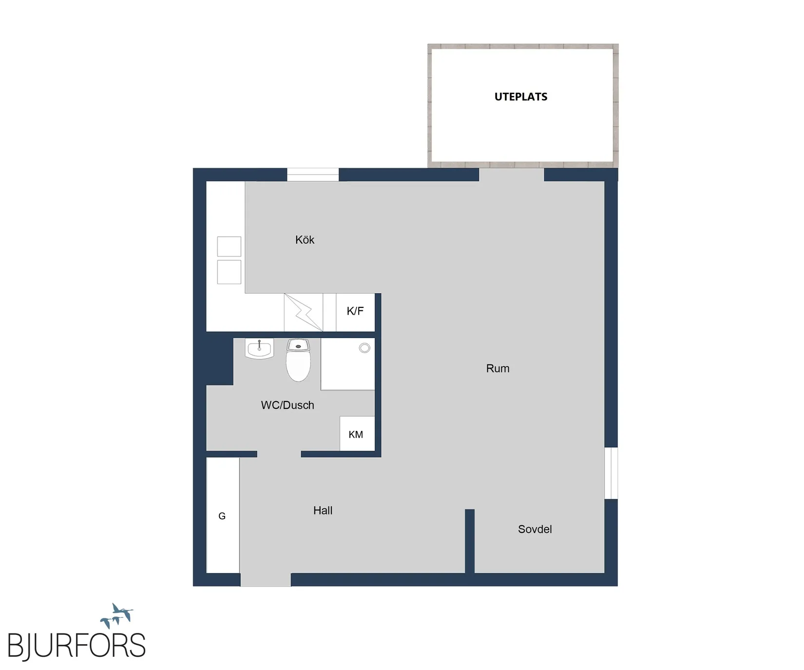 Bostadsrätt, Byalagsvägen 14, Stuvsta centrum, Huddinge