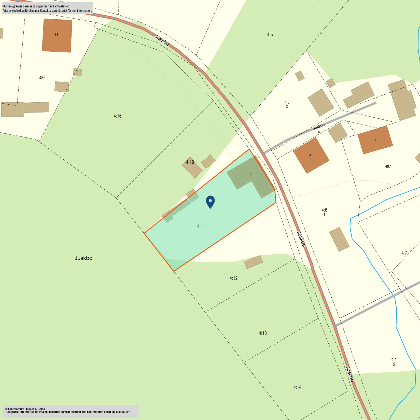 Villa, Juskbo 5, Falun