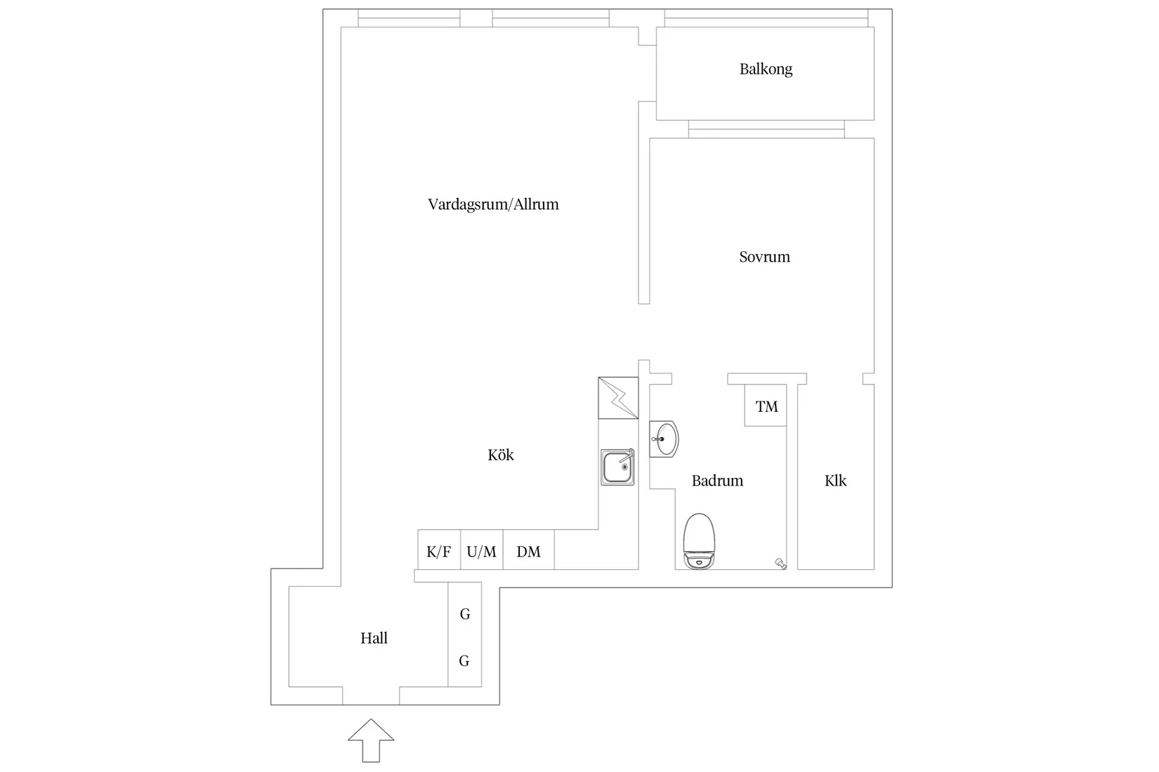 Bostadsrätt, Nedre långvinkelsgatan 29A, Helsingborg - Centrum, Helsingborg