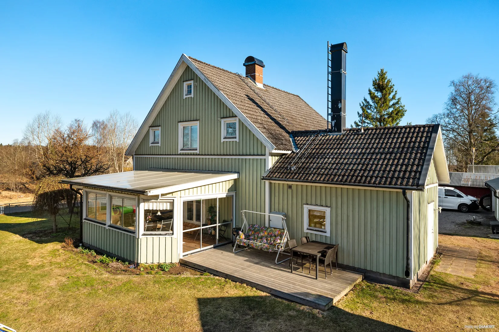 Villa, Bäck Solbacken 1, Bäck, Ljungby
