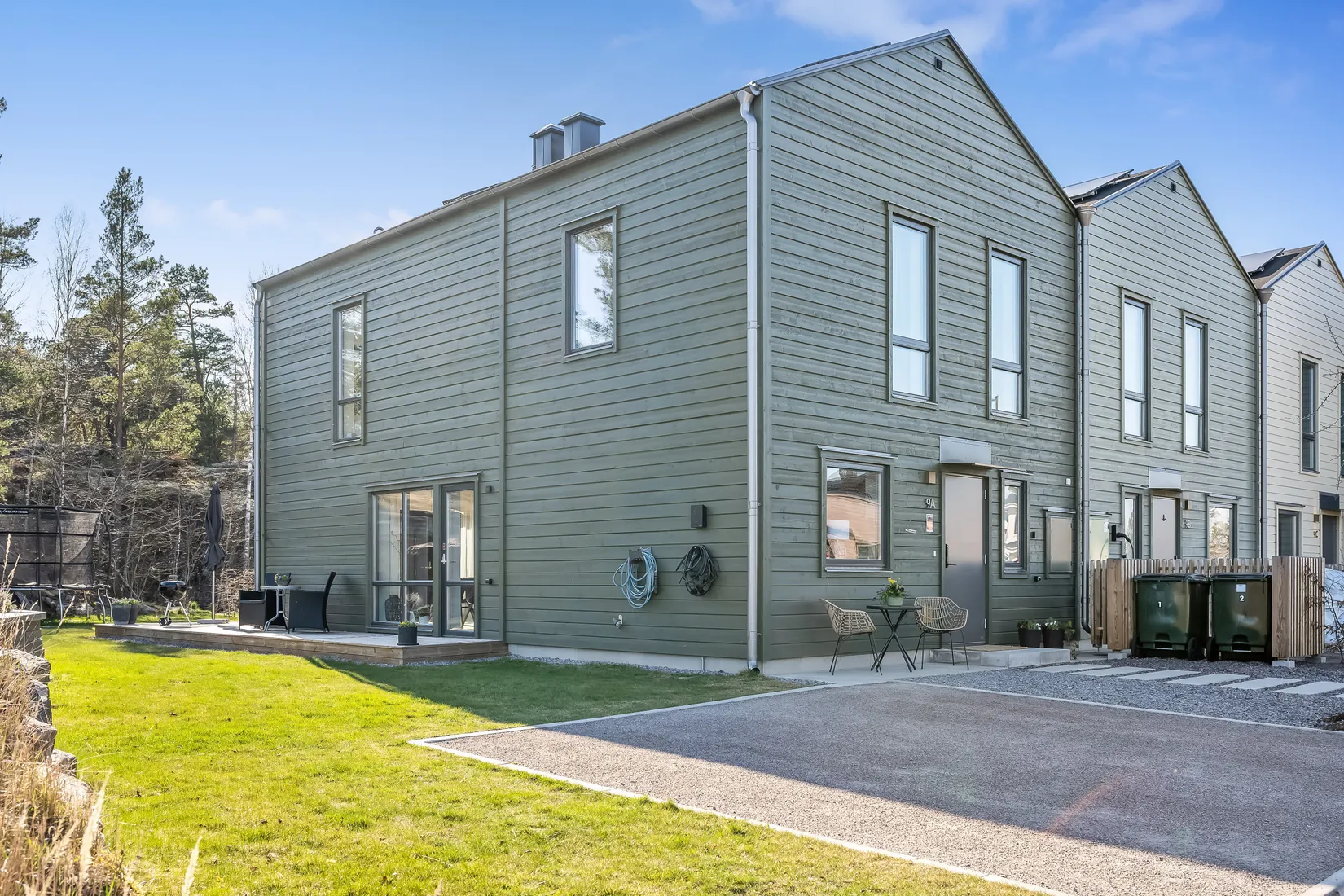 Radhus, Akrobatgatan 9A, Björkalund, Norrköping