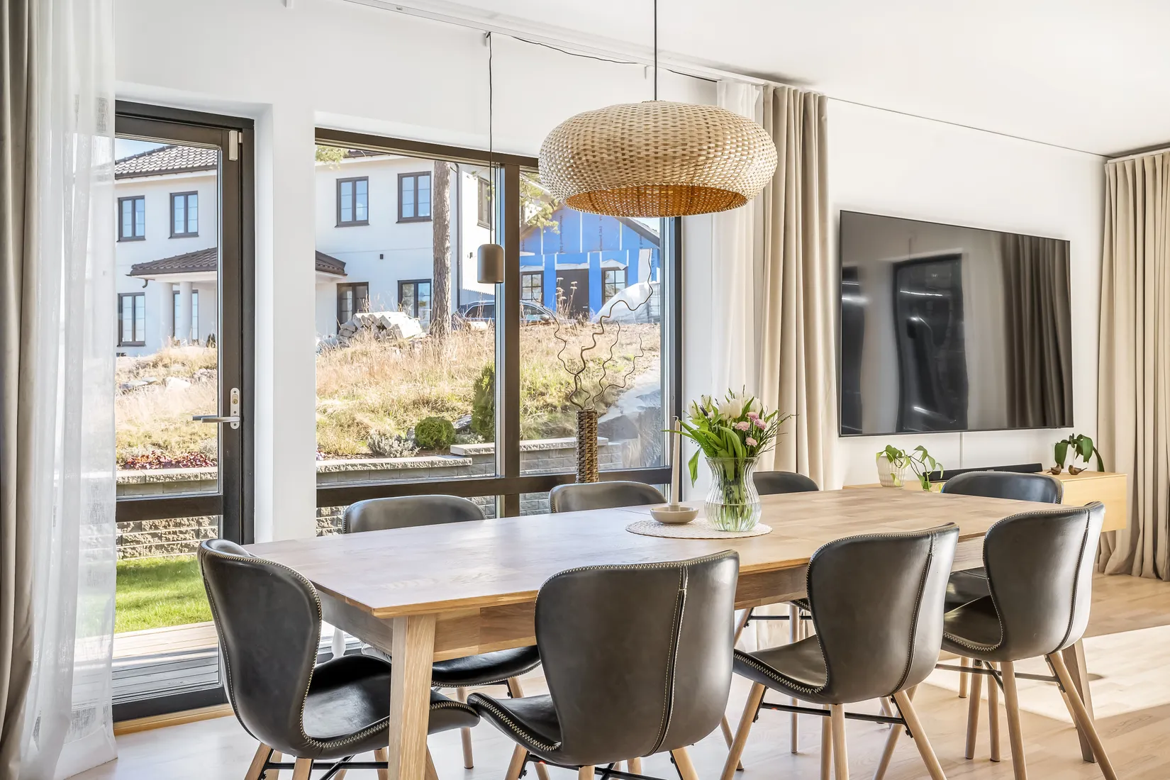 Radhus, Akrobatgatan 9A, Björkalund, Norrköping