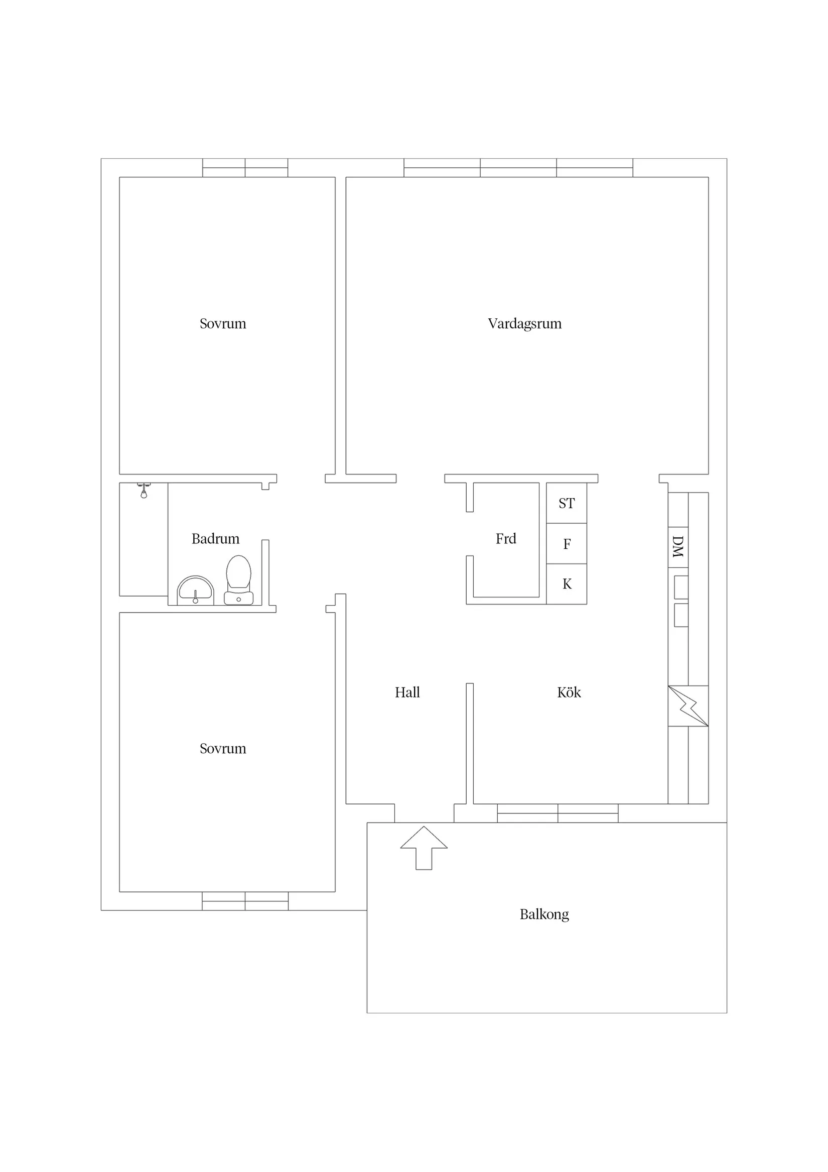 Bostadsrätt, Lötvägen 34, Smedby, Kalmar