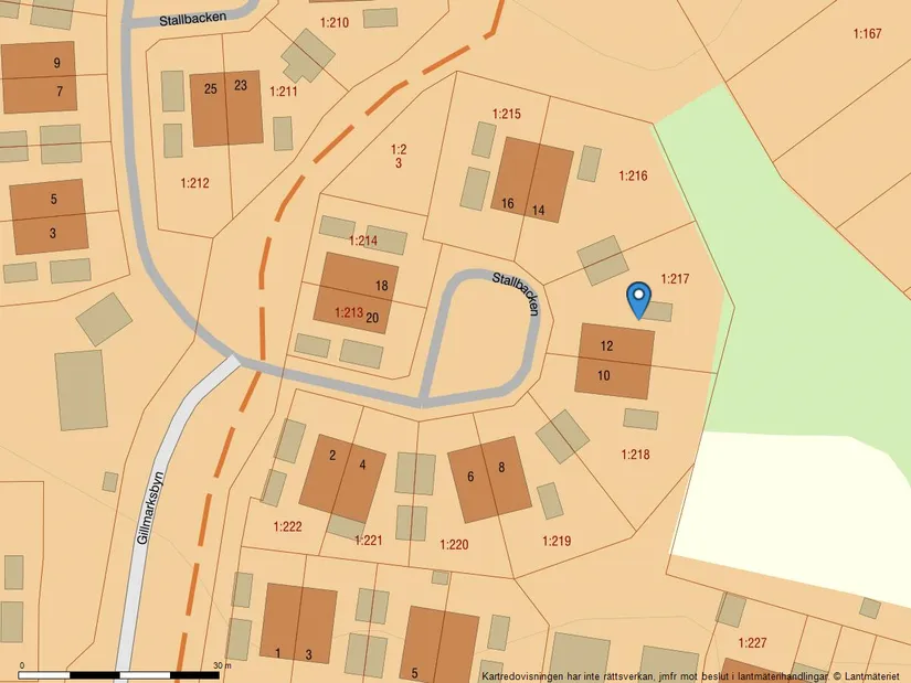 Villa, Radhus, Stallbacken 12, Bålsta Gillmarksbyn, Håbo