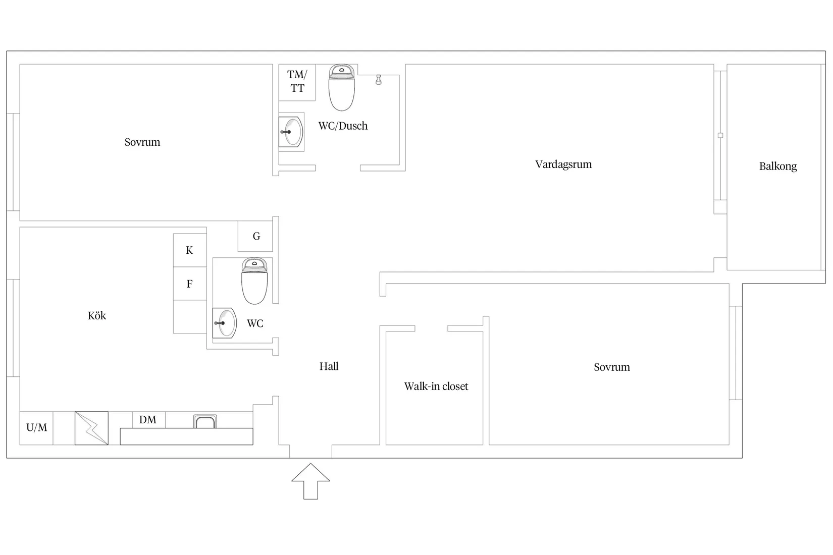 Bostadsrätt, Segergatan 6B, Väster, Landskrona