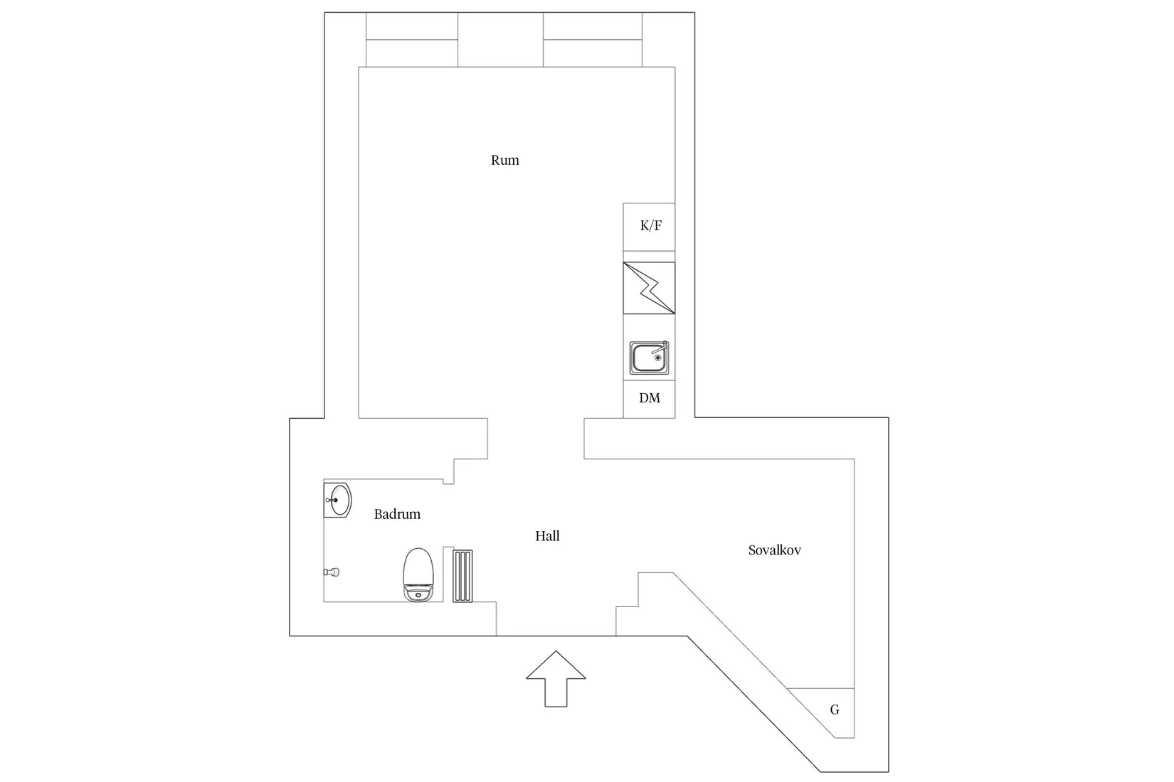 Bostadsrätt, Föreningsgatan 43A - belägen mot Löjtnantsgatan, Rörsjöstaden, Malmö