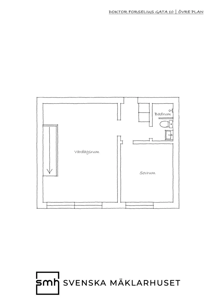 Bostadsrätt, Doktor Forselius gata 10, Guldheden, Göteborg