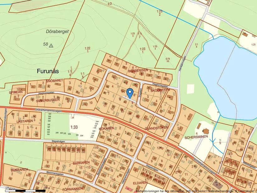 Villa, Trygatan 16, Ursviken, Skellefteå