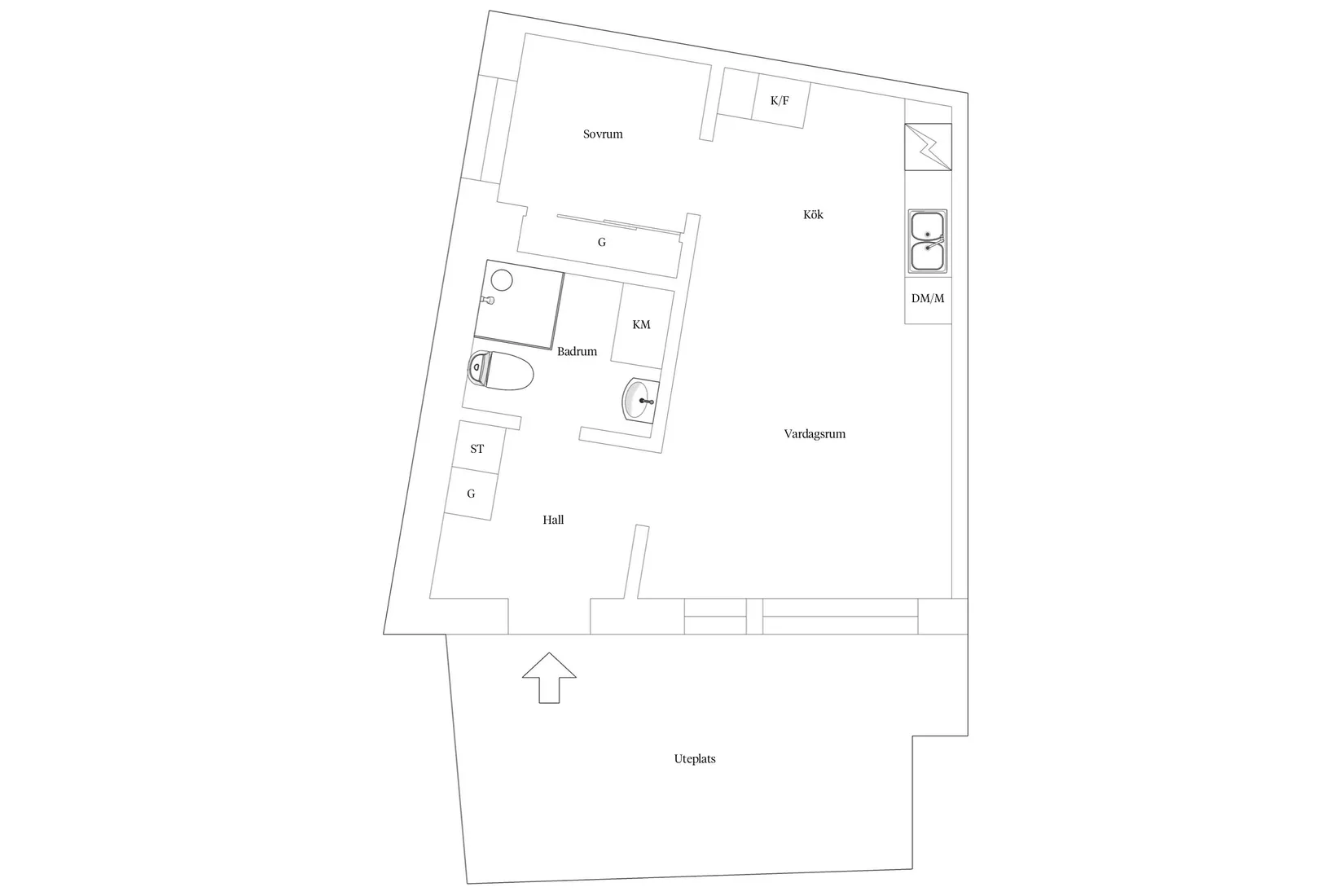 Bostadsrätt, Fälggatan 2, Sockerbruket, Lund