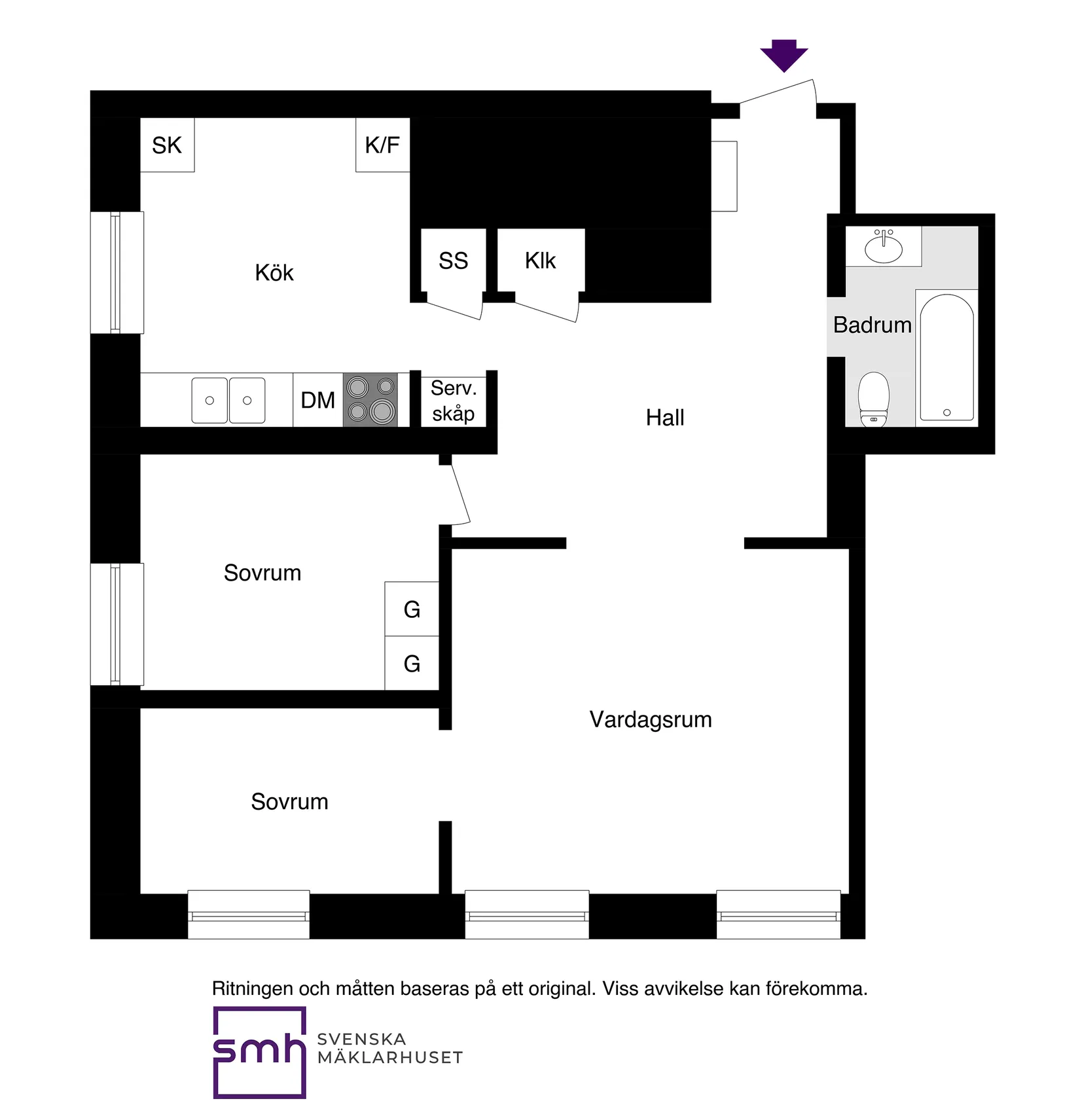 Bostadsrätt, Stockholmsvägen 2, Enskede - Gamla Enskede, Stockholm