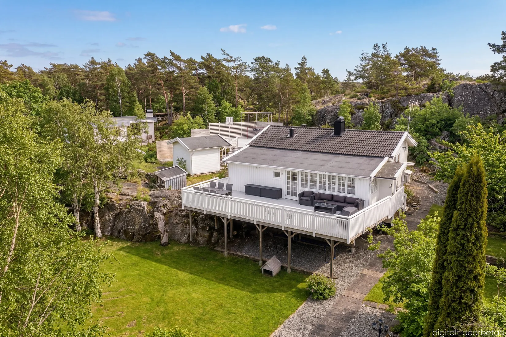 Fritidshus, Skogsborg 113, Skogsborg/Kyrkesund, Tjörn