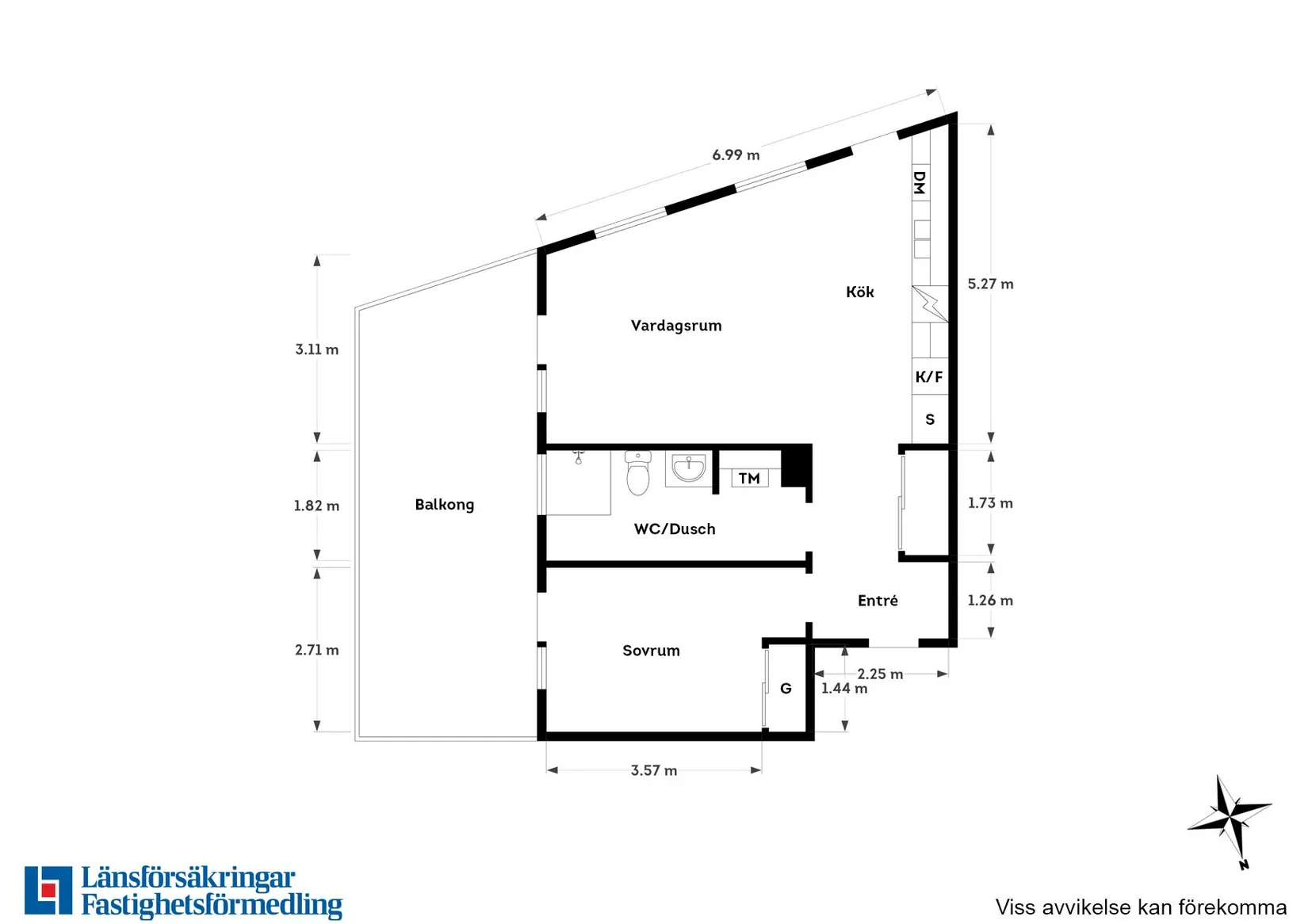 Bostadsrätt, Monsungatan 108, Eriksberg, Göteborg