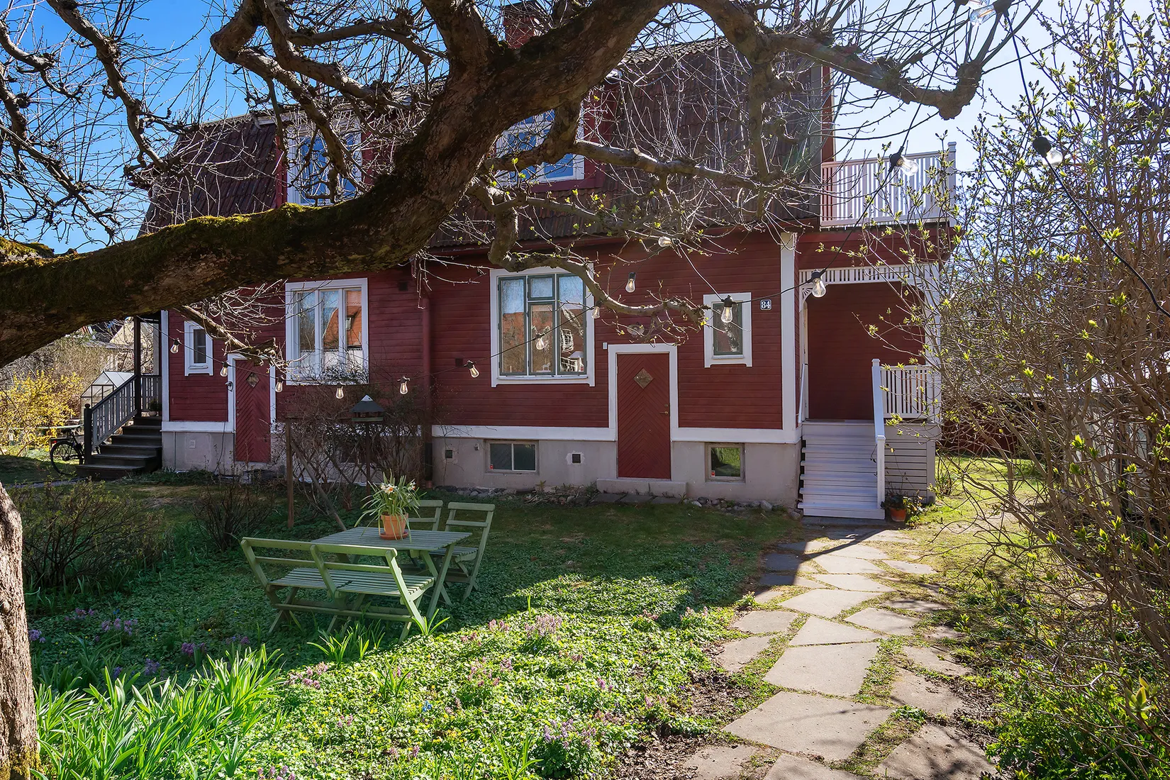 Radhus, Margaretavägen 84, Gamla Enskede, Stockholm