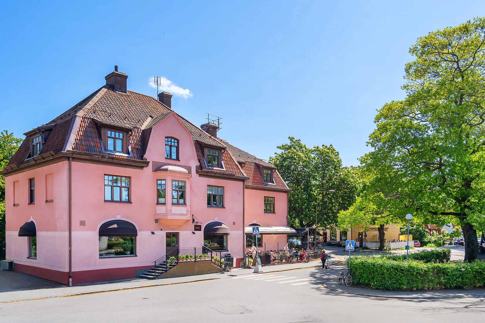 Radhus, Margaretavägen 84, Gamla Enskede, Stockholm