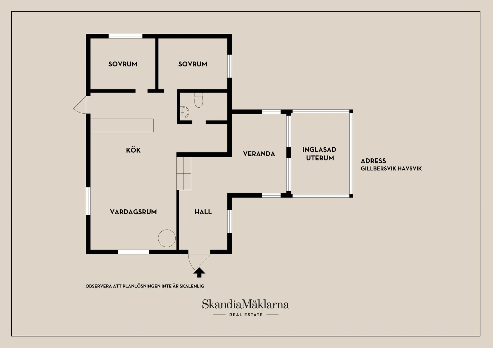 Villa, Gillbergsvik Havsvik, Gillbergsvik, Trosa