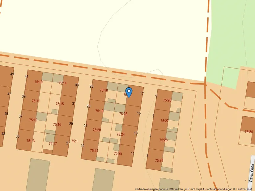 Villa, Radhus, Västes gata 17, Fiskebäck - Björnekulla, Göteborg