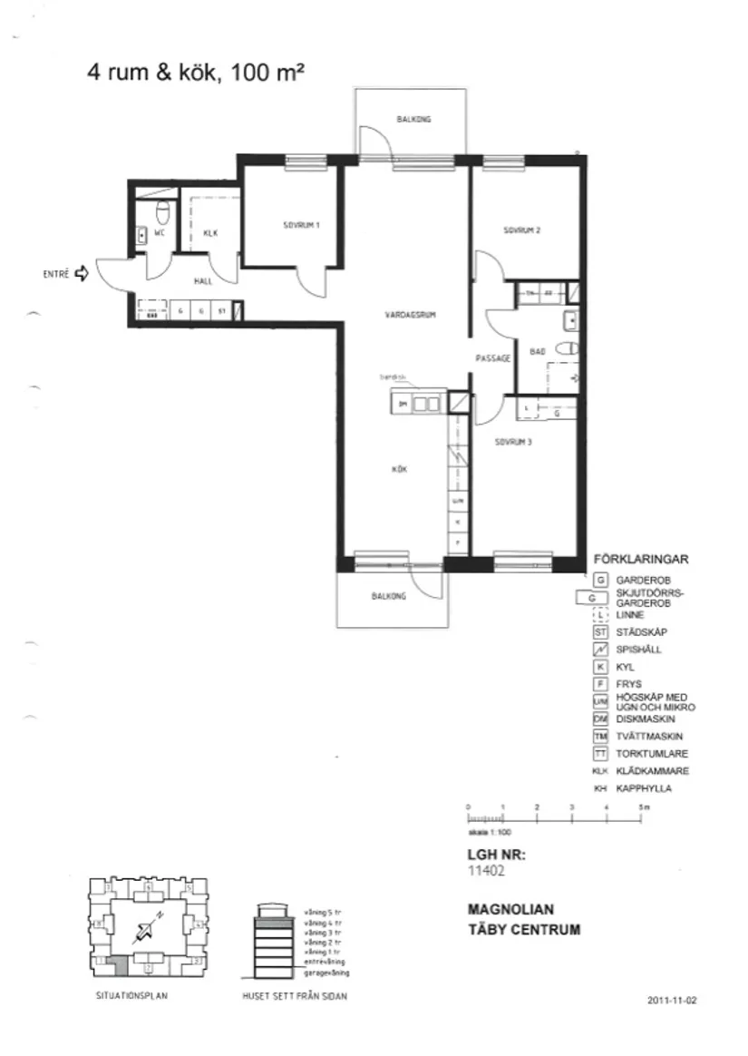 Bostadsrätt, Attundavägen 12, Täby Centrum, Täby