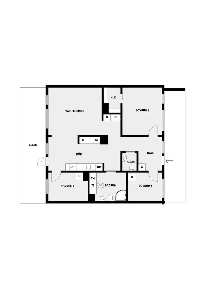 Bostadsrätt, Häggatan 8, Åby Ängar, Vallentuna