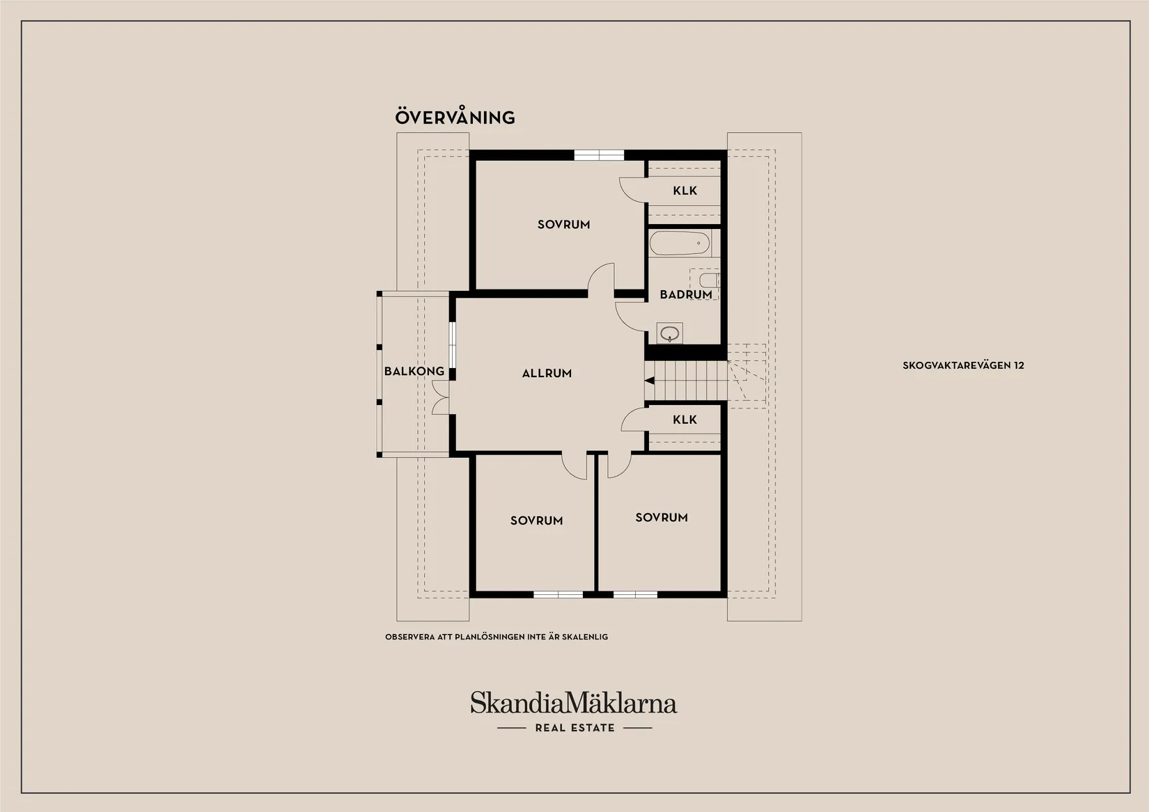 Villa, Skogvaktarevägen 12, Västantorp, Åtvidaberg