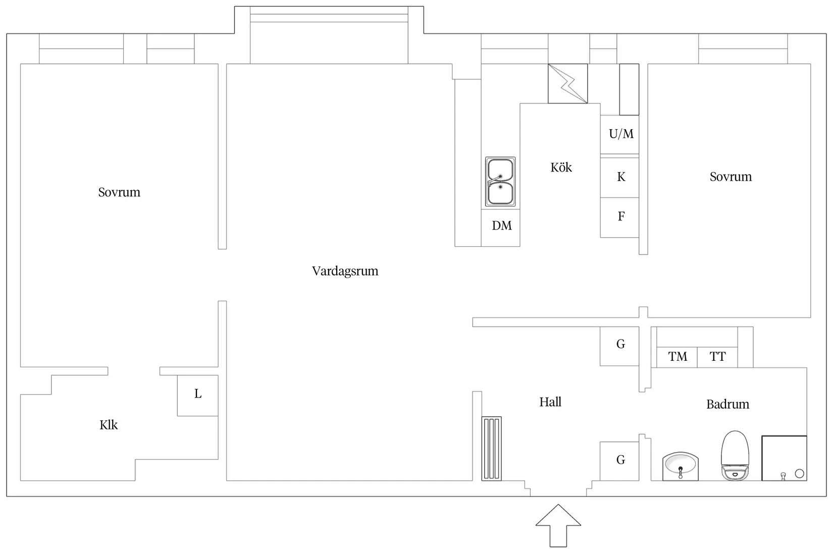 Bostadsrätt, Tunavägen 51C, Tuna, Lund