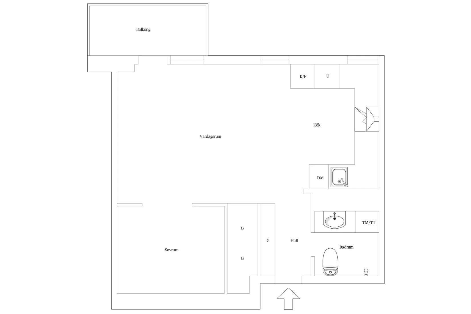 Bostadsrätt, Vitalisvägen 12, Fredhäll, Stockholm