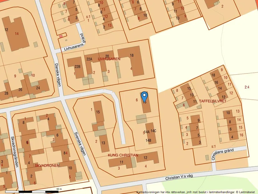 Villa, Danska vägen 16, Oscarshem, Lund