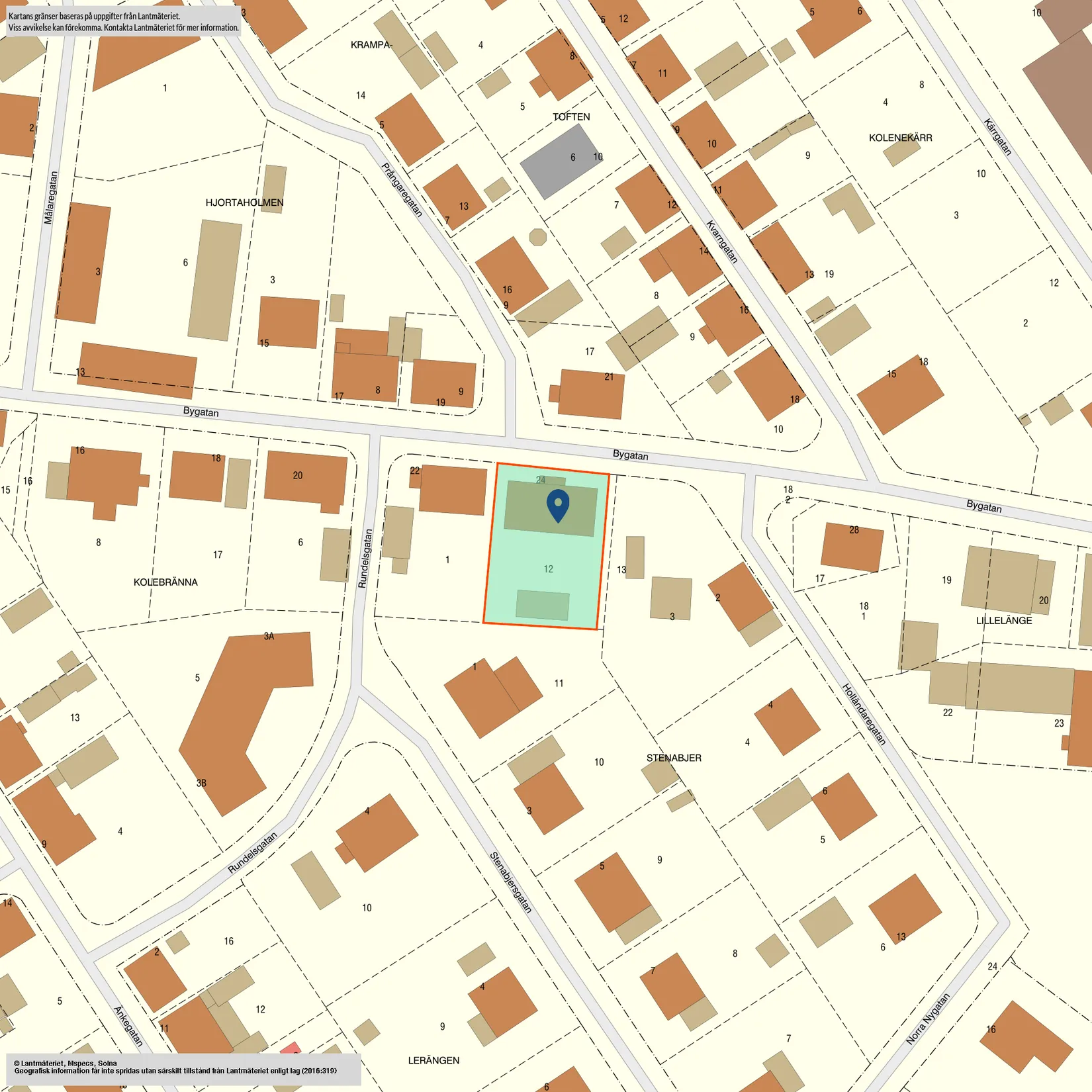 Villa, Bygatan 24, Borrby, Simrishamn