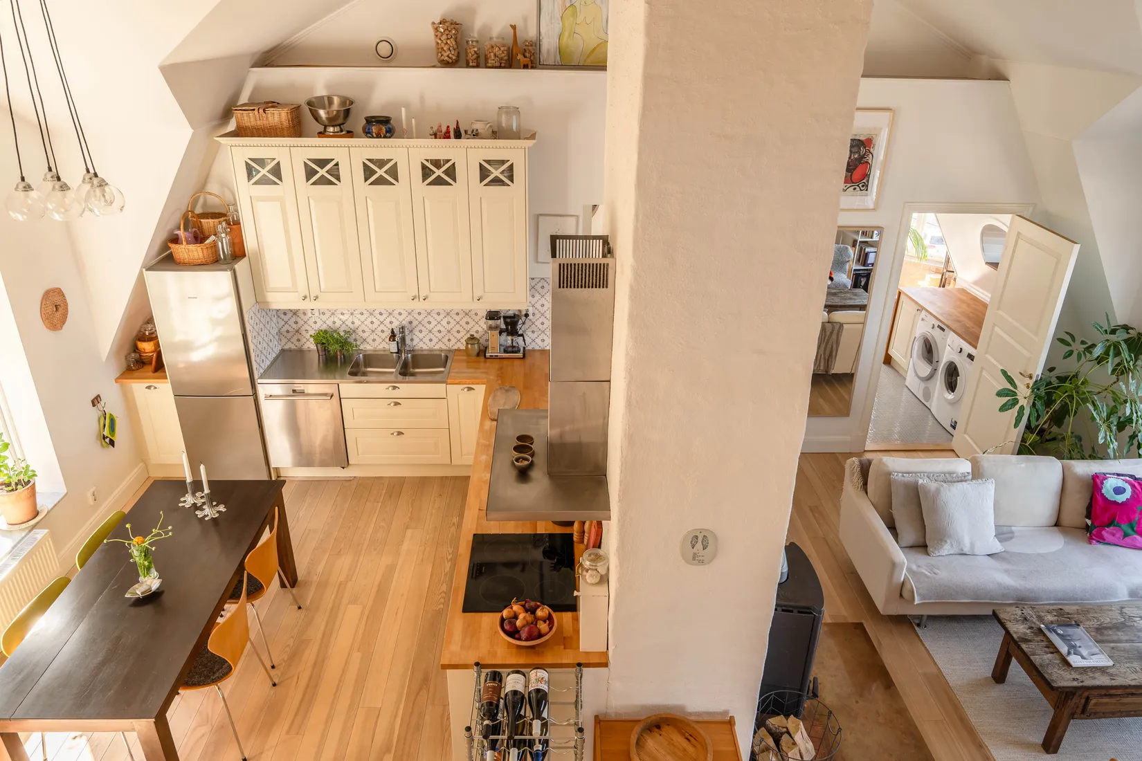 Bostadsrätt, Pettersbergsvägen 69A, vindsvåning!, Mälarhöjden, Stockholm