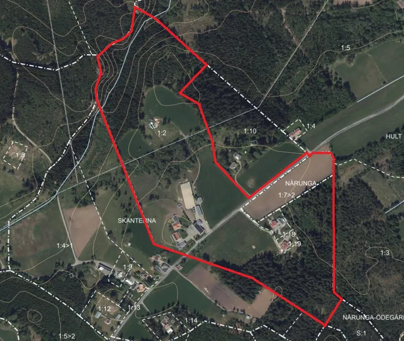 Gård/Skog, Nårunga Skanterna 1, Nårunga, Vårgårda