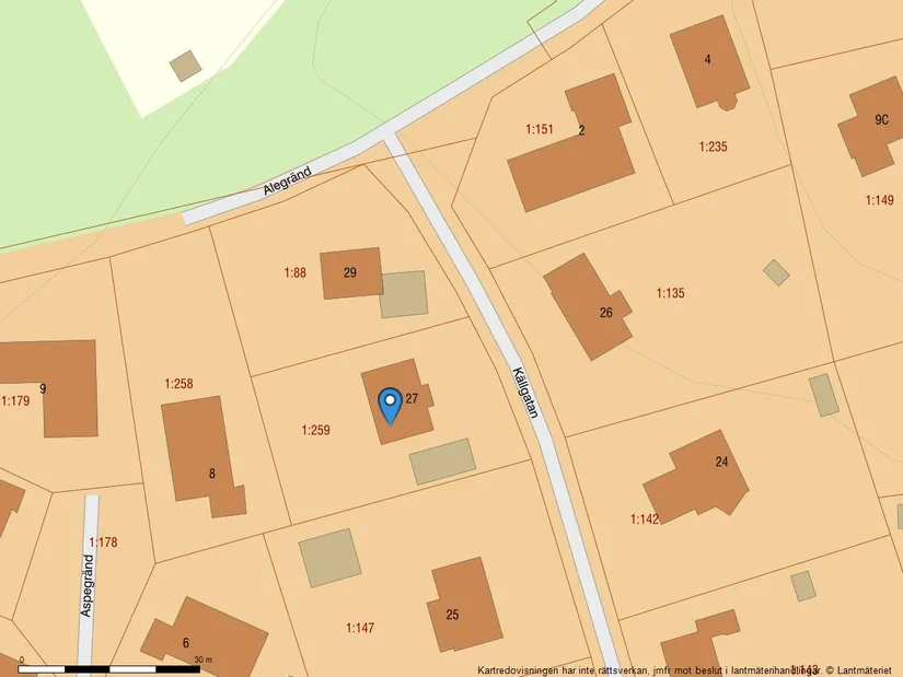 Villa, Källgatan 27, Brämhult, Borås