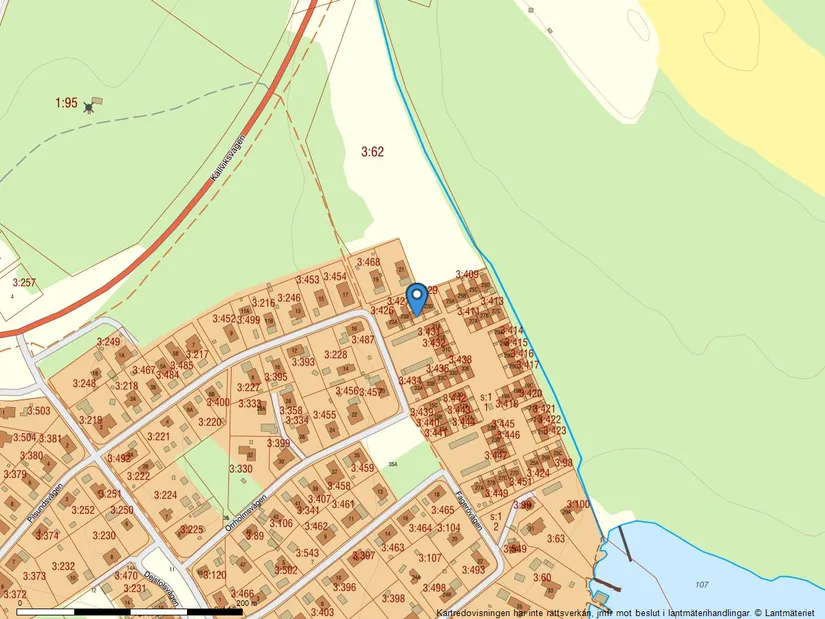 Villa, Radhus, Orrholmsvägen 23C, Källviken, Falun