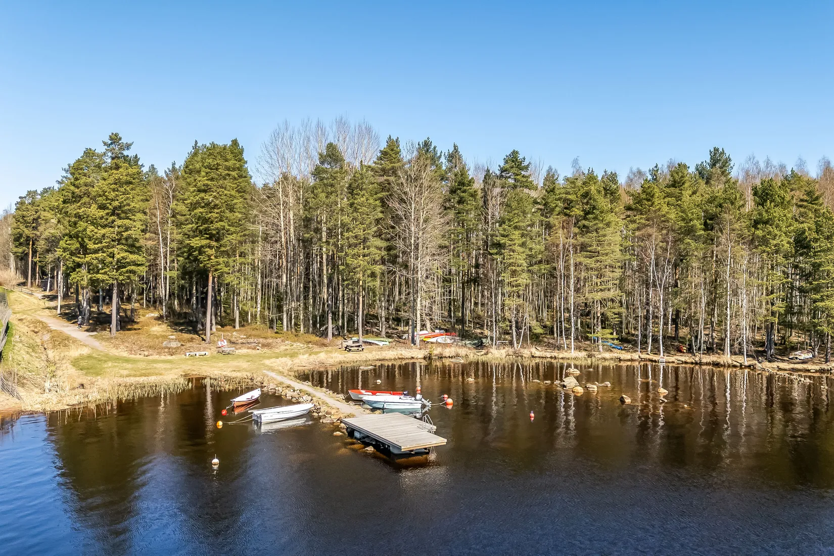 Villa, Radhus, Orrholmsvägen 23C, Källviken, Falun