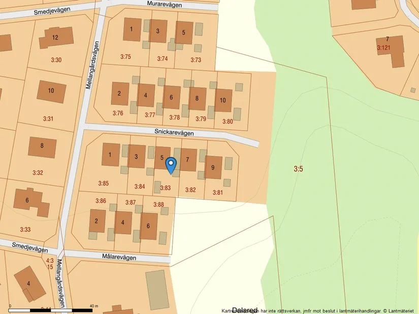 Villa, Snickarevägen 5, Rävlanda, Härryda