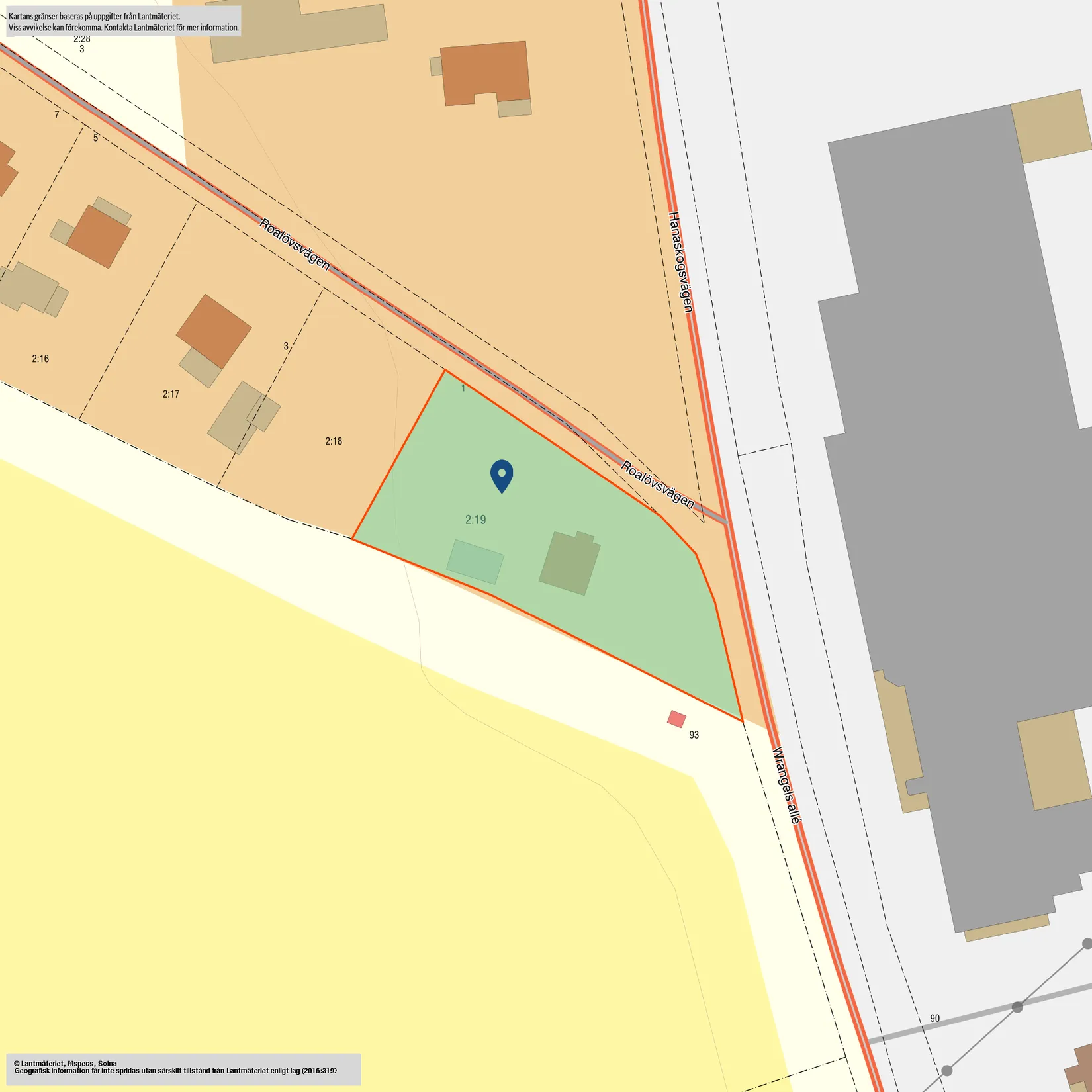 Villa, Roalövsvägen 1, Kristianstad