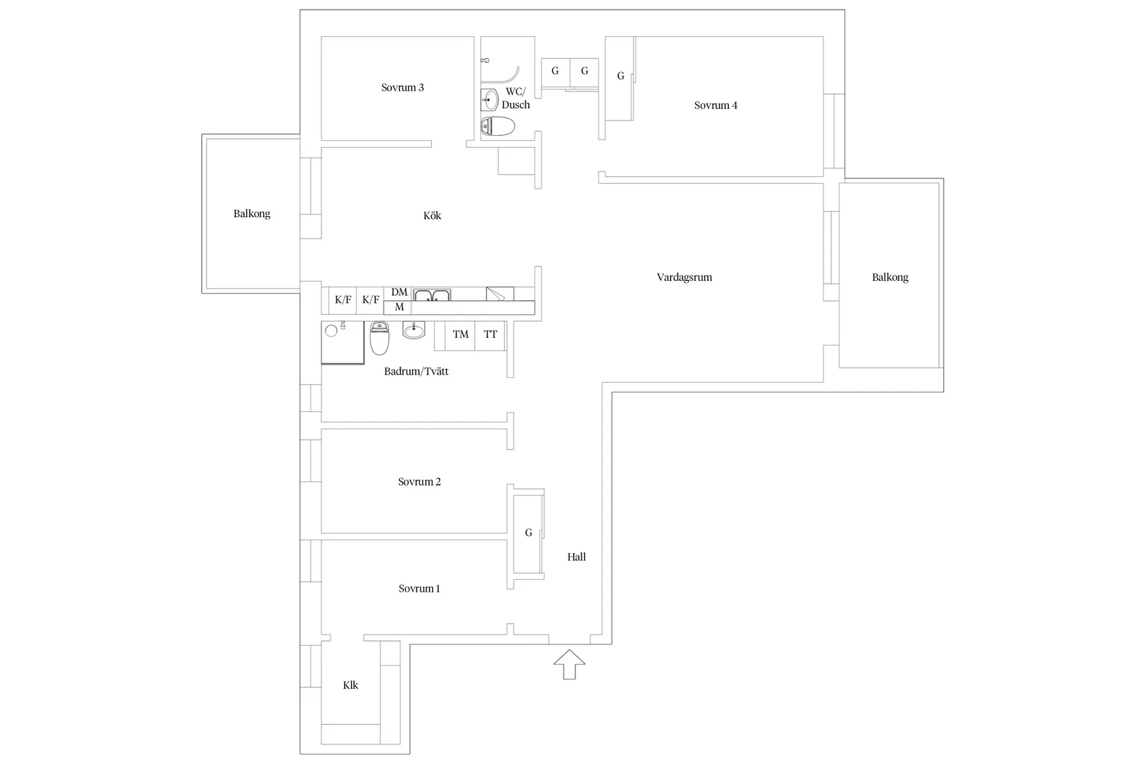 Bostadsrätt, Kung Oskars väg 15B, Sockerbruket, Lund