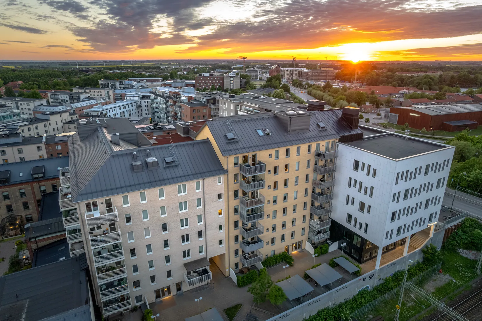 Bostadsrätt, Kung Oskars väg 15B, Sockerbruket, Lund