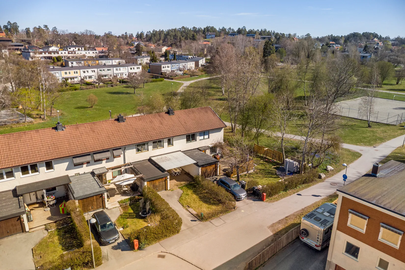 Villa, Radhus, Hagmarksvägen 7, Nälsta, Stockholm