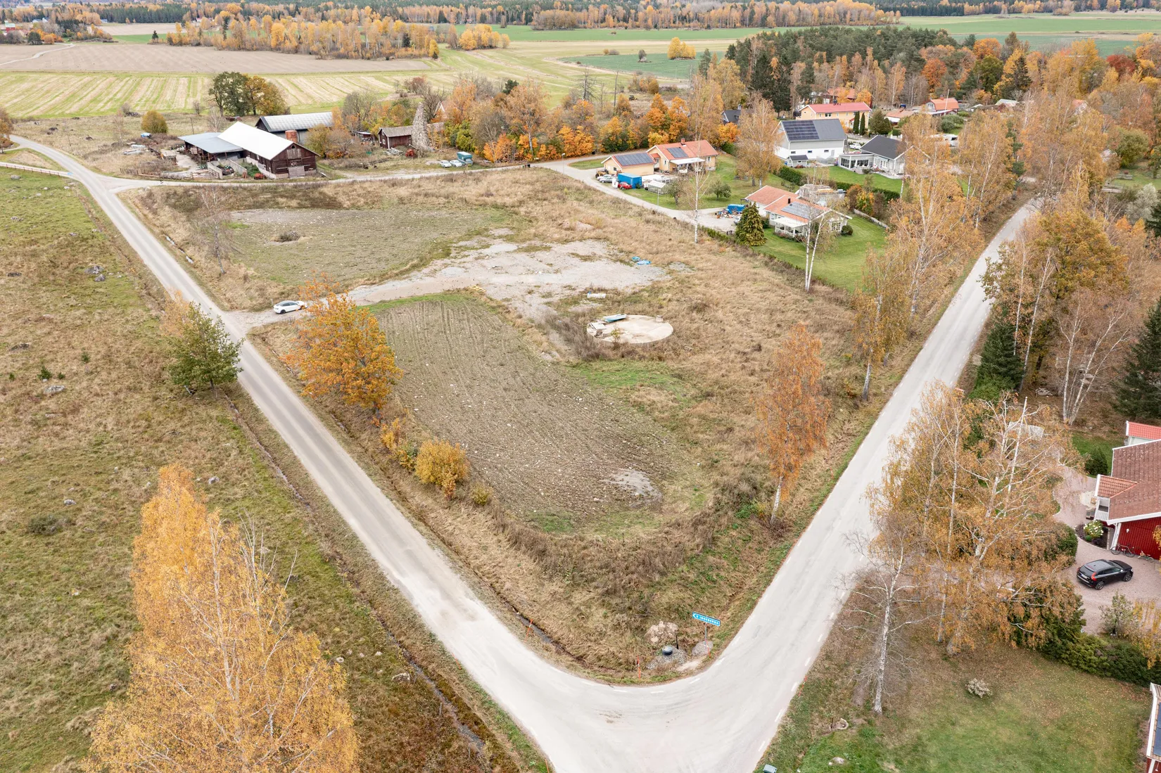 Tomt, Större tomt för nybyggnation på landet , Badelunda, Västerås